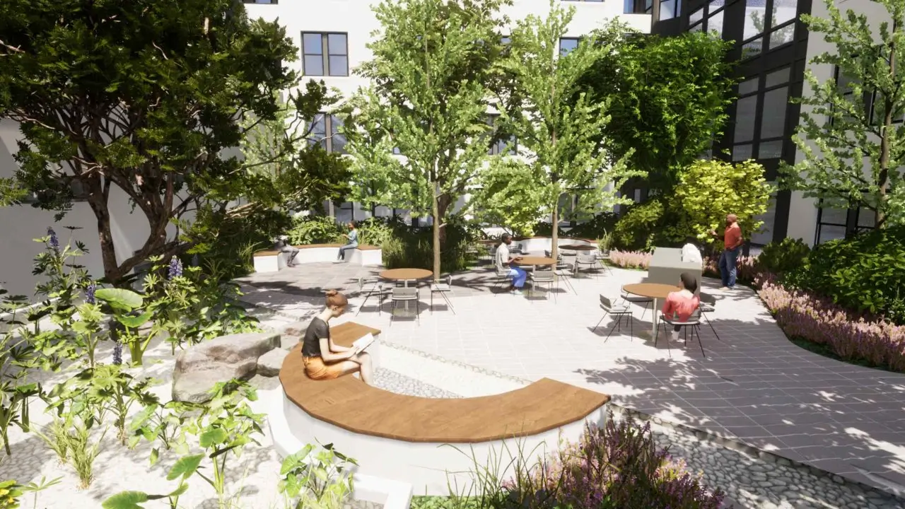 outdoor area at Wellory Living - Midcity Huntsville apartments